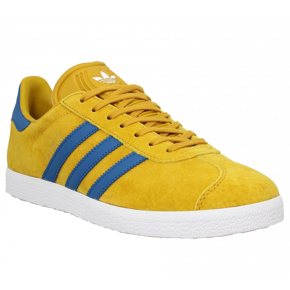 adidas gazelle jaune et bleu